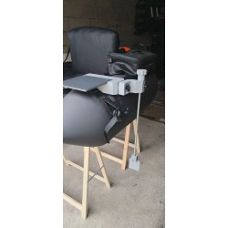 FLTB5 Support écho sondeur BASIC  (ou tout autre float tube avec des boudins de Ø350 +/-30mm)