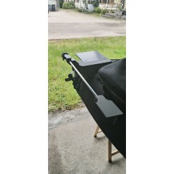 FLTB5 Support écho sondeur BASIC  (ou tout autre float tube avec des boudins de Ø350 +/-30mm)